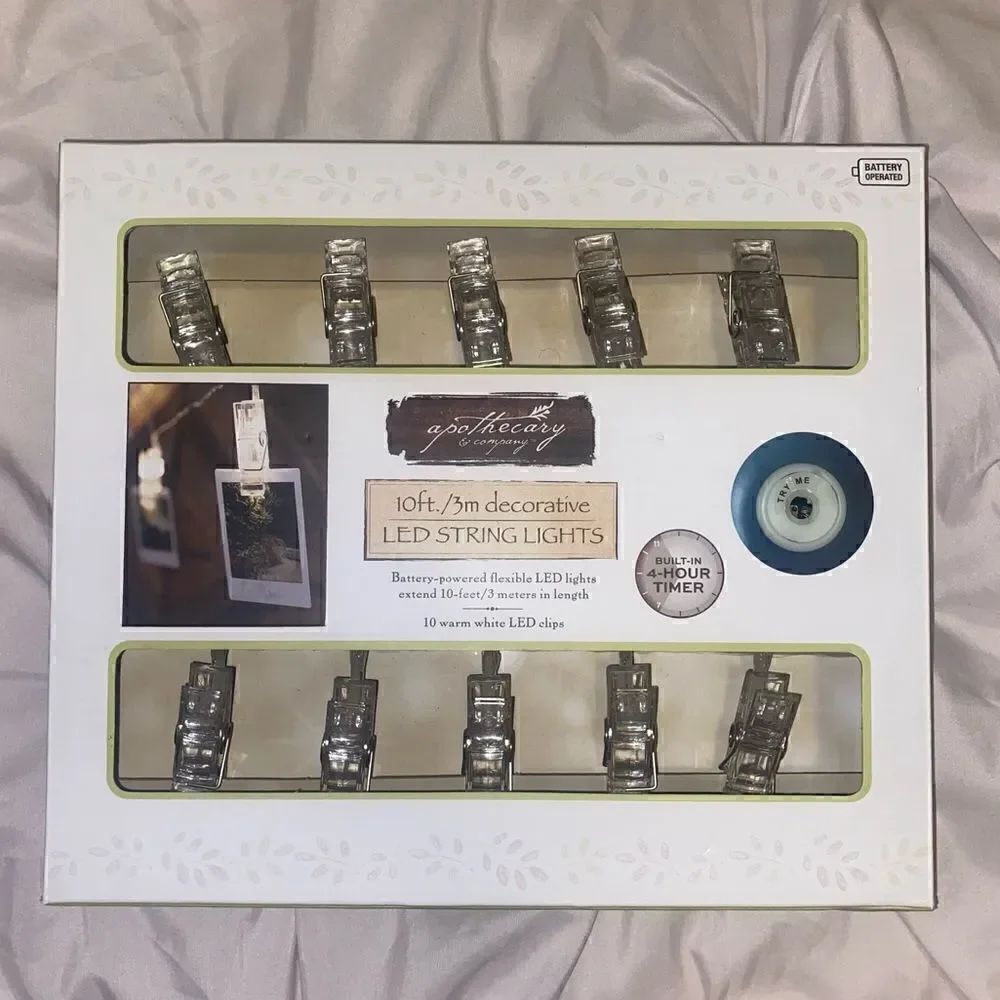 NWT LED String Lights